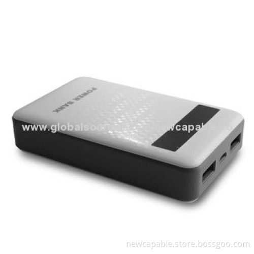 2A input power bank, dual outputNew